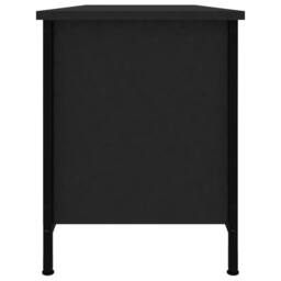 Berkfield Home TV Cabinet Black 102x35x45 cm Engineered Wood - Size: 102 x 35 x 45 cm - thumbnail 6