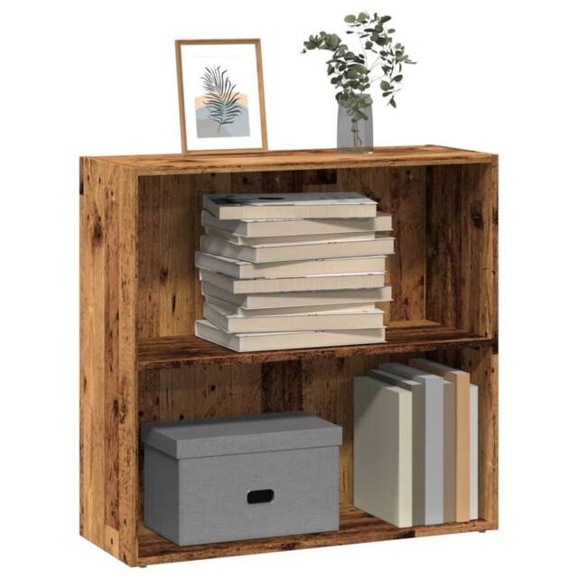 Berkfield Home Bookcase Old Wood 80x30x77 cm Engineered Wood in Brown - Size: 80 x 30 x 77 cm - image 1