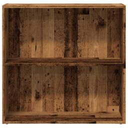 Berkfield Home Bookcase Old Wood 80x30x77 cm Engineered Wood in Brown - Size: 80 x 30 x 77 cm - thumbnail 4