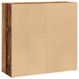 Berkfield Home Bookcase Old Wood 80x30x77 cm Engineered Wood in Brown - Size: 80 x 30 x 77 cm - thumbnail 6