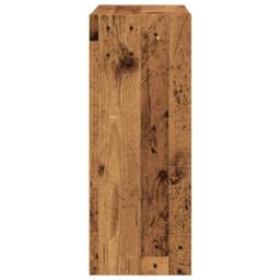 Berkfield Home Bookcase Old Wood 80x30x77 cm Engineered Wood in Brown - Size: 80 x 30 x 77 cm - thumbnail 5