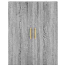 Berkfield Home Highboard Grey Sonoma 69.5x34x180 cm Engineered Wood - thumbnail 6