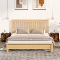 Berkfield Home Bedside Cabinets 2 pcs Smoked Oak 44x35x45 cm Engineered Wood in Brown - Size: 44 x 35 x 45 cm - thumbnail 1