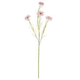 Lemon Pavilion Furniture and Decor Cornflower Stem Artificial Flower - Plastic - L20 x W20 x H77 cm Pink in Light Pink - thumbnail 1