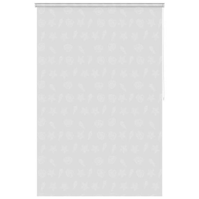Berkfield Home Shower Roller Blind 160x240 cm Sea Star in Grey - image 1