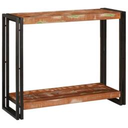 Berkfield Home Durable Console Tables Multicolour 90 x 33 x 75 cm Solid reclaime - thumbnail 2