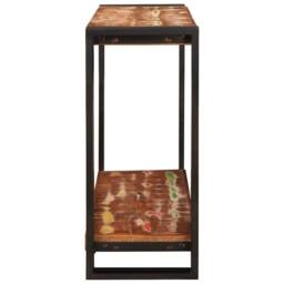 Berkfield Home Durable Console Tables Multicolour 90 x 33 x 75 cm Solid reclaime - thumbnail 4