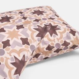 OHS 2 x Tiles Print Garden Cushion Covers Outdoor Water Resistant in Natural - Size: 45 cm x 45 cm - thumbnail 6