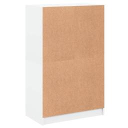 Berkfield Home Highboard with Doors White 68x37x109 cm Engineered Wood - Size: 68 x 37 x 109 cm - thumbnail 9