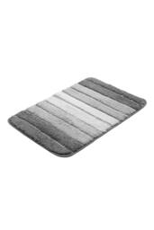 Living and Home Gradient Grey Stripes Non-Slip Absorbent Floor Mat for Bathroom Doorways, 60cm L x 40cm W - Size: 40 cm x 60 cm - thumbnail 3