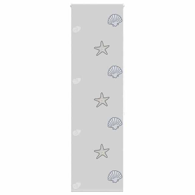 Berkfield Home Shower Roller Blind 70x240 cm Fabric Width 66 cm in Grey - image 1