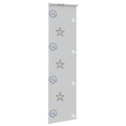 Berkfield Home Shower Roller Blind 70x240 cm Fabric Width 66 cm in Grey - thumbnail 4