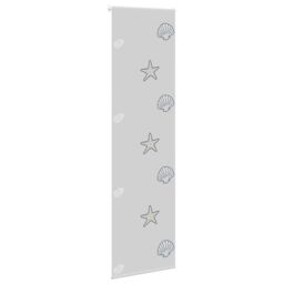 Berkfield Home Shower Roller Blind 70x240 cm Fabric Width 66 cm in Grey - thumbnail 3