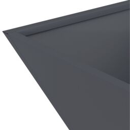 Berkfield Home Garden Bowl Planter Anthracite 35x35x15 cm Steel - Size: 35 x 35 x 15 cm - thumbnail 9
