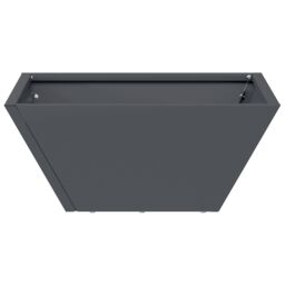 Berkfield Home Garden Bowl Planter Anthracite 35x35x15 cm Steel - Size: 35 x 35 x 15 cm - thumbnail 6