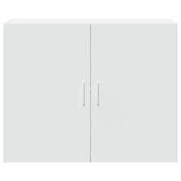 Berkfield Home Wall Cabinet White 80x42.5x64 cm Engineered Wood - thumbnail 4