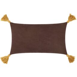 Wylder Tropics Aritra Embroidered Velvet Cushion - Size: 30 cm x 50 cm - thumbnail 3