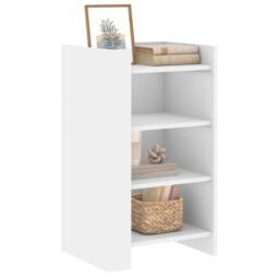Berkfield Home Sideboard White 45x35x75 cm Engineered Wood - Size: 45 x 35 x 75 cm - thumbnail 3