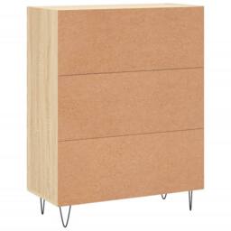 Berkfield Home Sideboard Sonoma Oak 69.5x34x90 cm Engineered Wood in Light Brown - thumbnail 8