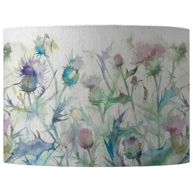 Voyage Maison Cirsium Eva Floral Lampshade in Green - Size: 40 cm diameter x 25 cm high - image 1