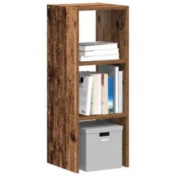 Berkfield Home Bookcase Stackable Old Wood 30x30x80 cm Engineered Wood in Brown - Size: 30 x 30 x 80 cm - thumbnail 2