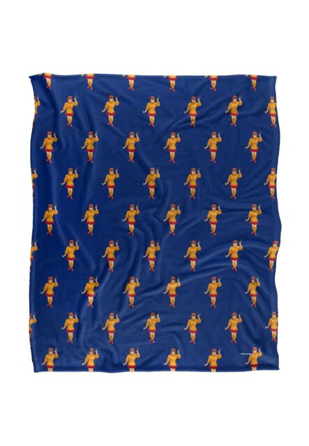Warner Brothers Scooby Doo Officially Licensed Silky Touch Super Soft Throw Blanket 152 x 127 cm in White - image 1