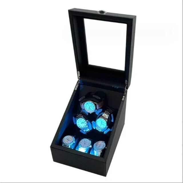 Kelvenix 3 Slots Display Case Rotating Storage Organizer in Black - Size: 500mm - image 1