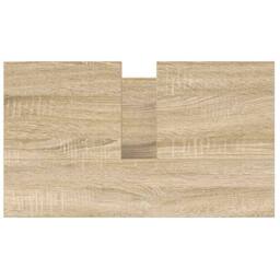 Berkfield Home Decorative Bathroom Basin Cabinet with Drawers Sonoma Oak 60x34.5 in Brown - thumbnail 9