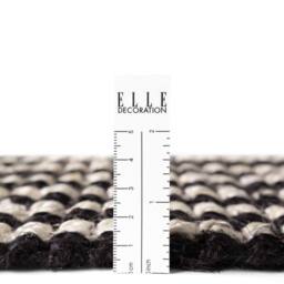 THE RUGS Ebony Jute Rug & Runner Hand Woven Natural Fibre Striped 10mm Pile in Cream - Size: 160 cm x 230 cm - thumbnail 5
