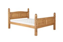 Birlea Mexican Corona Low End Bed in Beige - Size: Double - thumbnail 6