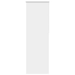 Berkfield Home Roller Blind Blackout White 80x210 cm Fabric Width 75.7 cm Polyester - thumbnail 2
