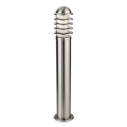 Netlighting Penrith Bollard 800mm Stainless Steel IP44 in Grey