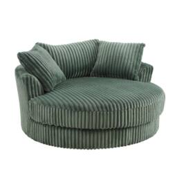 Home Detail Sky Swivel Loveseat in Green - thumbnail 3
