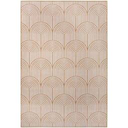 THE RUGS Flatweave Indoor Outdoor Reversible Rug Pangli Durable Polypropylene in Yellow - Size: 120 cm x 170 cm - thumbnail 2