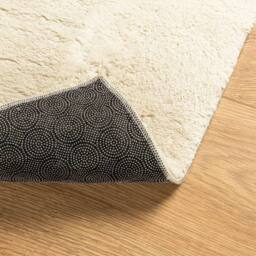 Berkfield Home Rug HUARTE Short Pile Soft & Washable Cream 60x110 cm - Size: Medium - thumbnail 5