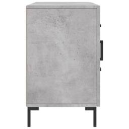 Berkfield Home Sideboard Concrete Grey 100x36x60 cm Engineered Wood - Size: 100 x 36 x 60 cm - thumbnail 7
