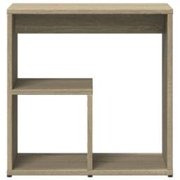 Berkfield Home Side Tables 2 pcs Sonoma Oak 50x30x50 cm Engineered Wood in Light Oak - Size: 50 x 30 x 50 cm - thumbnail 6