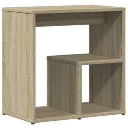 Berkfield Home Side Tables 2 pcs Sonoma Oak 50x30x50 cm Engineered Wood in Light Oak - Size: 50 x 30 x 50 cm - thumbnail 8