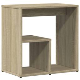 Berkfield Home Side Tables 2 pcs Sonoma Oak 50x30x50 cm Engineered Wood in Light Oak - Size: 50 x 30 x 50 cm - thumbnail 5