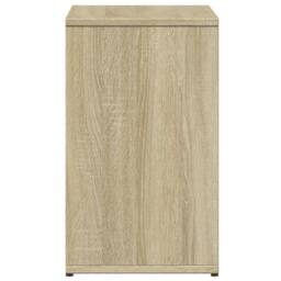 Berkfield Home Side Tables 2 pcs Sonoma Oak 50x30x50 cm Engineered Wood in Light Oak - Size: 50 x 30 x 50 cm - thumbnail 7