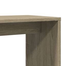 Berkfield Home Side Tables 2 pcs Sonoma Oak 50x30x50 cm Engineered Wood in Light Oak - Size: 50 x 30 x 50 cm - thumbnail 9