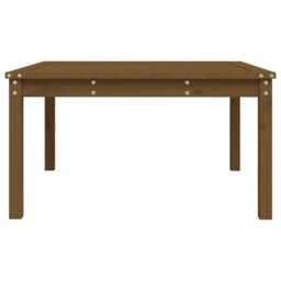 Berkfield Home Garden Table Honey Brown 82.5x82.5x45 cm Solid Wood Pine - thumbnail 6