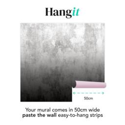 Superfresco Easy Ombre Mono Print To Order 3m x 2.8m Mural in Black - thumbnail 3