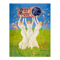 Artery8 Leonetto Cappiello Framed Wall Art Pink Pills for Pale People Vintage Advert - Size: A4 - thumbnail 3