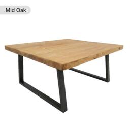 TRL Handmade Furniture Elegant Beech Outdoor Table - Walnut in Brown - Size: 220 cm x 80 cm - thumbnail 9