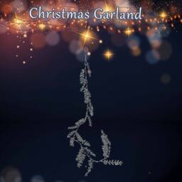 VFM e-Store Christmas Glitter Leaves Garland Decoration 150cm x 8cm Silver X 1 - Size: 150 cm x 8 cm - thumbnail 3