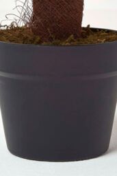 Homescapes Green Mini Palm Tree Artificial Plant with Pot, 100 cm - thumbnail 3