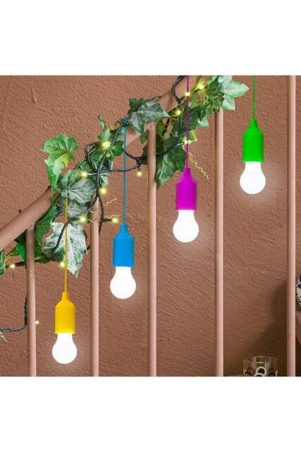 Globrite Pack of 4 Battery Operated Lights LEDs Instant Outdoor Indoor - image 1