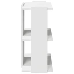 Berkfield Home Bookcase 3-Tier White 60x30x60 cm Engineered Wood - Size: 60 x 30 x 60 cm - thumbnail 5