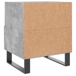 Berkfield Home Bedside Cabinet Concrete Grey 40x35x47.5 cm Engineered Wood - thumbnail 6